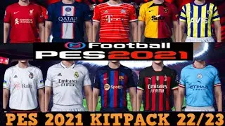 NEW KITS CPY NO ERROR PES 2021 SMOKEPATCH 17.4.5 JERSEY  22/23