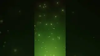 Mesmerizing Shining Particles Loop on Green Screen | Full Video on My Channel 