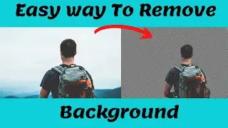 Fastest way to Remove (Select) Background - Fuzzy select (Magic wand tool)