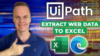 How to extract Web Data to Excel with UiPath - Full Tutorial