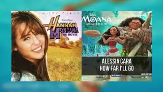 How Far's The Climb | Miley Cyrus & Aulii Cravalho (Disney Mashup)