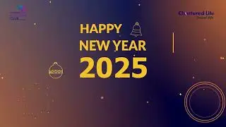 Happy New Year 2025  After Effects Tutorial