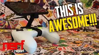 A 14 Year Old Made One of The Best Stadia Phone Mounts!!! - The Nerf Report