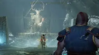 Прохождение God of War 2018 - Подняться на гору и пройти через тёмные пещеры #14