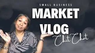 Small Business Vlog | First Pop-Up Market for 2024 - Chit Chat, Costs, Profit, Pop Up Shop
