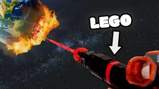 I BUILT LIFE SIZE LEGO WEAPONS AND TESTED THEM