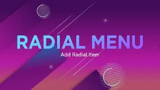 Radial Menu Asset - Add Radial Item