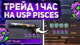 ТРЕЙД 1 ЧАС НА USP PISCES | ТРЕЙД БАГОМ В СТЕНДОФФ 2 | ТРЕЙД В СТЕНДОФФ 2