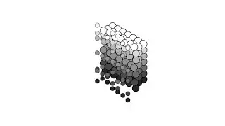 Pure CSS bubble cube animation