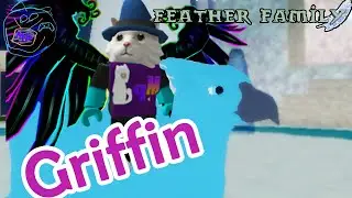 покатаемся на грифоне в семье птиц | roblox feather family griffin | Multikplayer