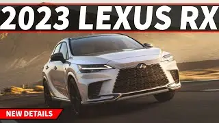 *NEW DETAILS* The All-New 2023 Lexus RX gets Packaging, Options, Colors and MORE...