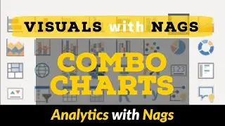 Combo Charts in Power BI | Line and Column Chart in Power BI - Visuals with Nags