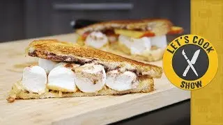 СЭНДВИЧ С НУТЕЛЛОЙ И МАРШМЕЛЛОУ [Let's Cook Show]