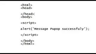 popup message in HTML || HTML alert Message || Alert in HTML