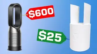 We Made Dyson's Bladeless Fan for $25 | Design for Mass Production 3D Printing