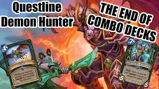 This quest is so DISCUSTING | Questline Demon Hunter | Festival of Legends | Wild Hearthstone