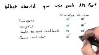 Device orientation and motion - Mobile Web Development