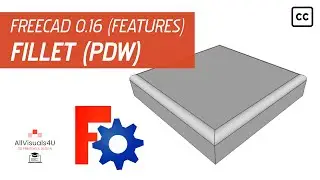 FreeCAD Tutorial - Feature - Fillet (Part Design Workbench)