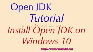 How to download and install OpenJDK 11 On Windows 10?