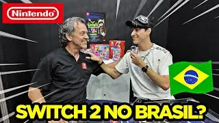 Nintendo responde sobre Switch 2, Novos Jogos e mais🇧🇷| Entrevista Bill Van Zill Gamescom Latam 2024