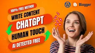 How to Convert ChatGPT AI Content into Human Written | 100% Undetectable Ai | Bypass New Method