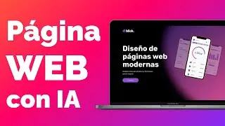 ¡CREA UNA PAGINA WEB CON INTELIGENCIA ARTIFICIAL!