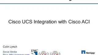 Cisco UCS Integration with Cisco ACI