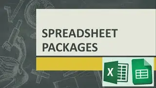 ICT - Spreadsheet Packages