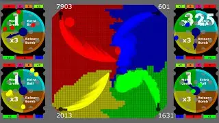 Multiply or Release #3 - Algodoo Marble Race