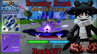 Gravity Cane is so Broken | Bounty / Honor Hunt | Mobile Player | Blox Fruits