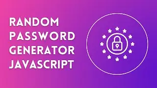 Random password generator javascript with complete source code | HA Codes
