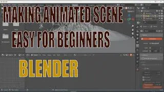 Make 3d animated scene quick and easy in Blender