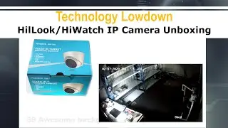 HiWatch IP Turret Camera Unboxing