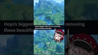Hoyoverse removed this beautiful waterfall area to decrease memory storage - Genshin Impact