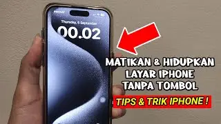 TIPS IPHONE ! Cara Kunci Layar Iphone Tanpa Tekan Tombol