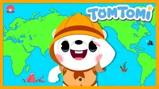 Capitals of the World Song | Travel Around The World | Kids Song | TOMTOMI