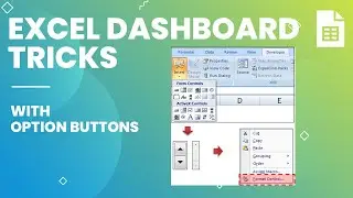 Create Excel Dashboard with Option Buttons (Excel Tutorial)