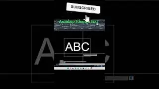 Change Case text in Autocad YT-shorte