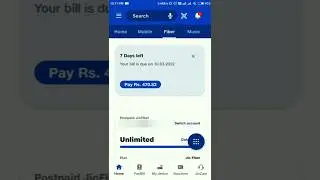 Jio Fiber Postpaid Bill Payment