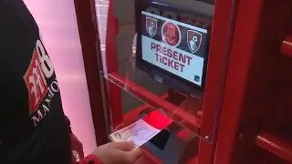 Vitality Stadium turnstiles: Access instructions