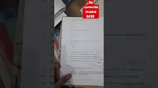 ISC Computer Science 2023 answer key