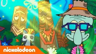 SpongeBob | Il Mondo Paradisiaco di Squiddi è DISTRUTTO? | Nickelodeon Italia