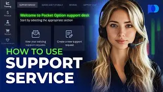 How to Use Support Service | How to Trade on Pocket Option | Trading Tutorial