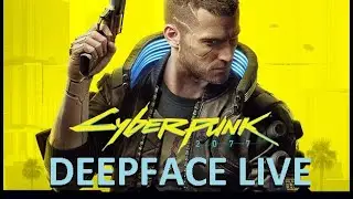 Deepface Live - Cyberpunk 2077 - Live Deepfaked Gaming (Eminem & Christian Bale)