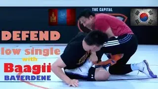 World Wrestling Technique: Defending Low Single w/3x NAIA National Champion Baagii Baterdene