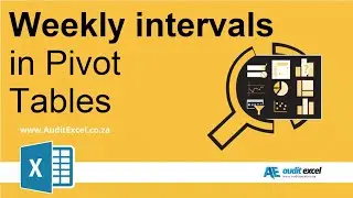 Grouping by weeks in a Pivot Table