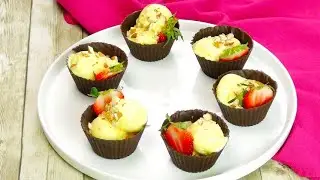 Chocolate cups: the method to make them super simple and delicious