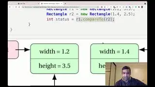 Defining and calling compareTo in Java - includes an explanation of this reference