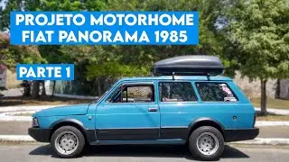 PROJETO MOTORHOME FIAT 147 PANORAMA - parte 1 - Casal Panorama