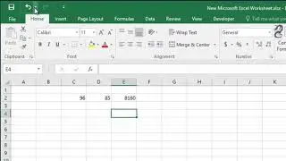 How to Undo all changes in Excel